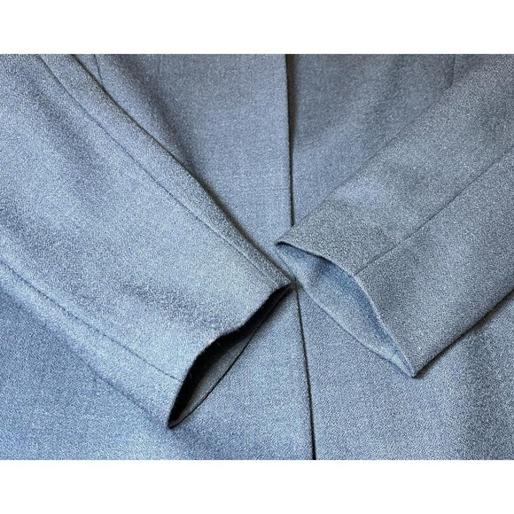 Vintage Pendleton Blazer Womens Size 14 Blue 100% Virgin Wool Jacket Made In USA - Picture 10 of 16